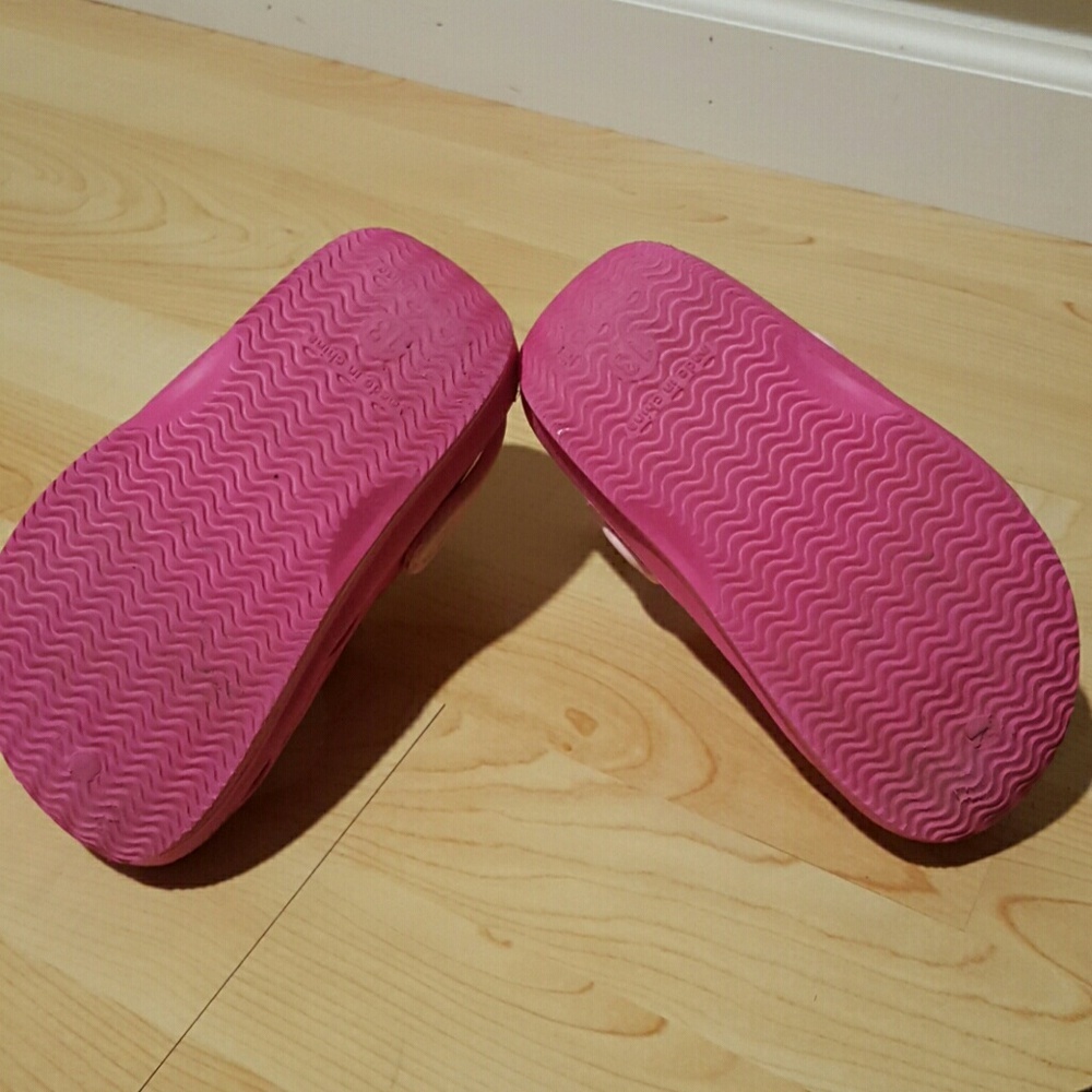 Girls Pink Clogs Little Girl Size 13 - Picture 4 of 4